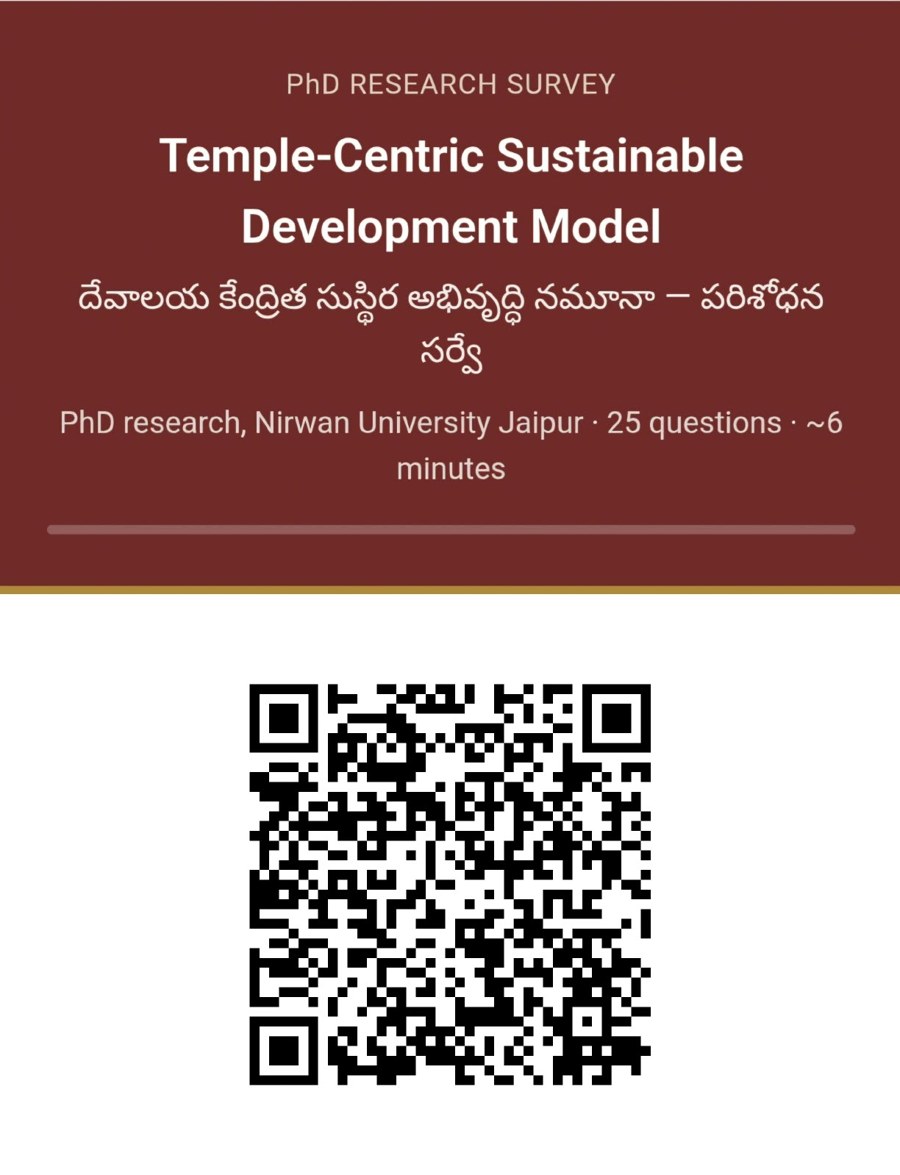TCSDM Research Survey — scan the QR code to take the survey